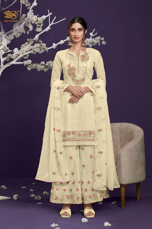 Georgette Sharara with Zari and Sequins