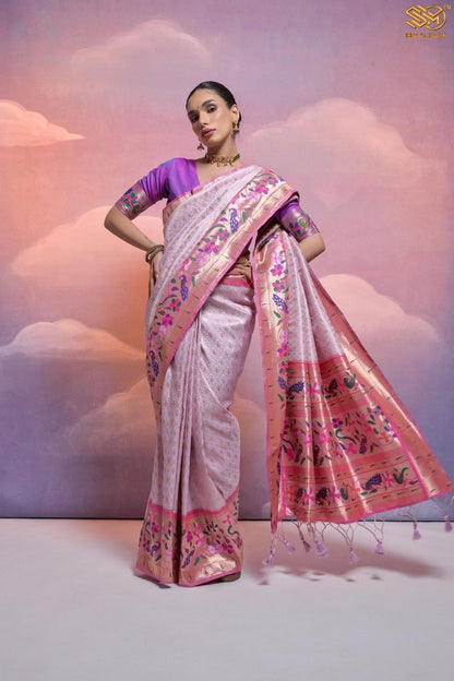 Soft Banarasi Silk Paithani Saree